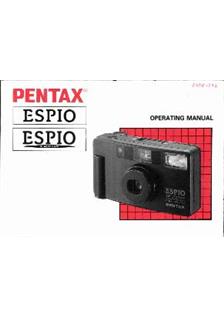 Pentax Espio manual. Camera Instructions.